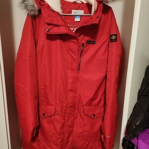Columbia Women's Bold Red Snow Jacket